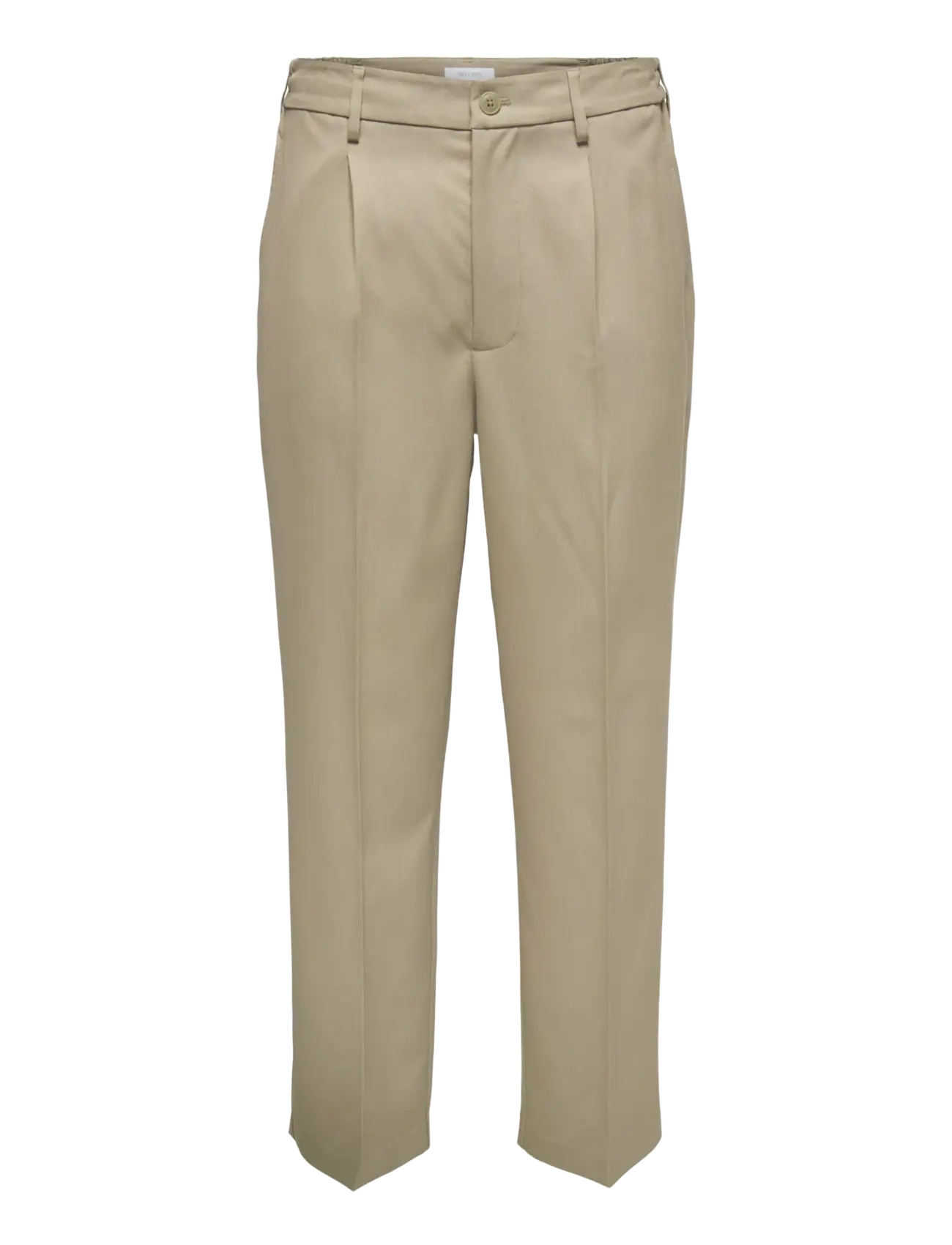ONLY & SONS ONSMIRO TAILOR LOOSE 0346 PANT FRML NOOS - Chinos - CHINCHILLA / beige