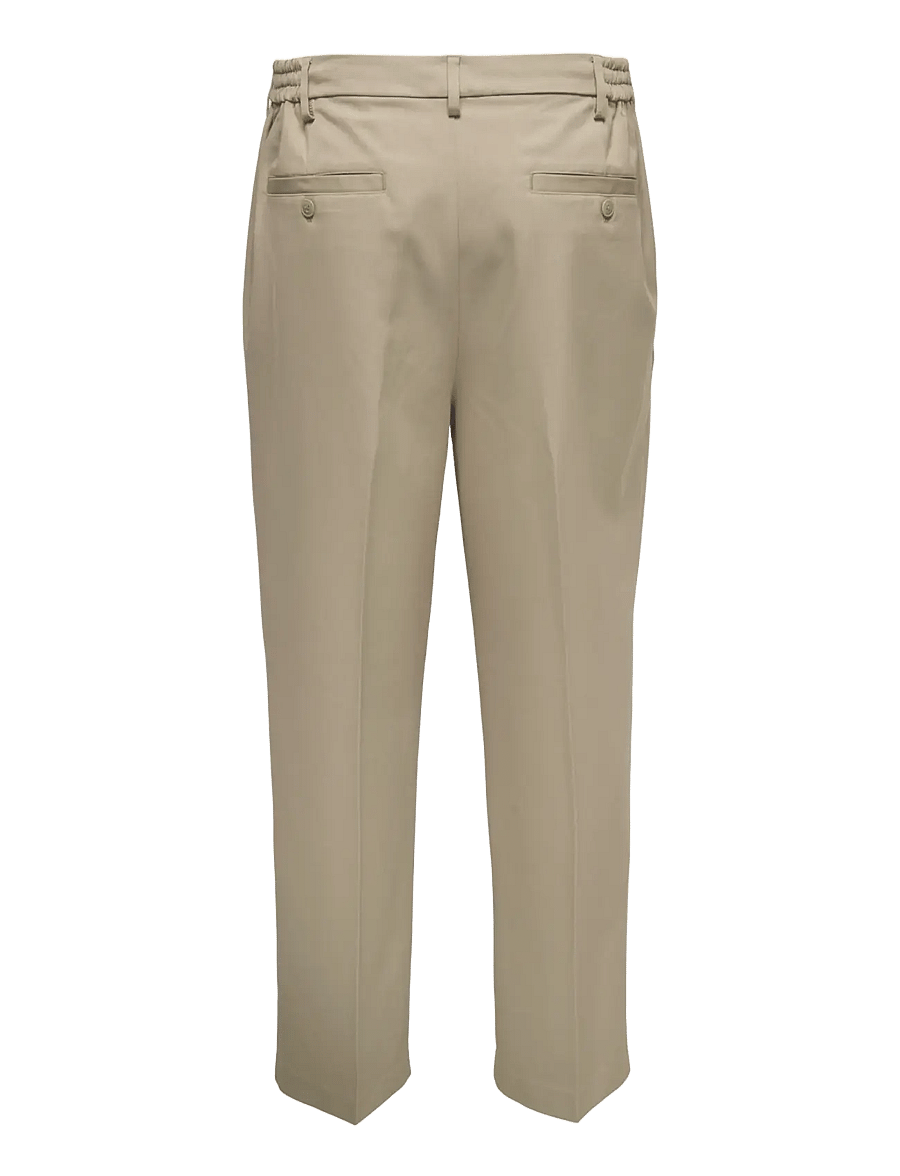 ONLY & SONS - ONSMIRO TAILOR LOOSE 0346 PANT FRML NOOS - habitbukser - chinchilla - 2