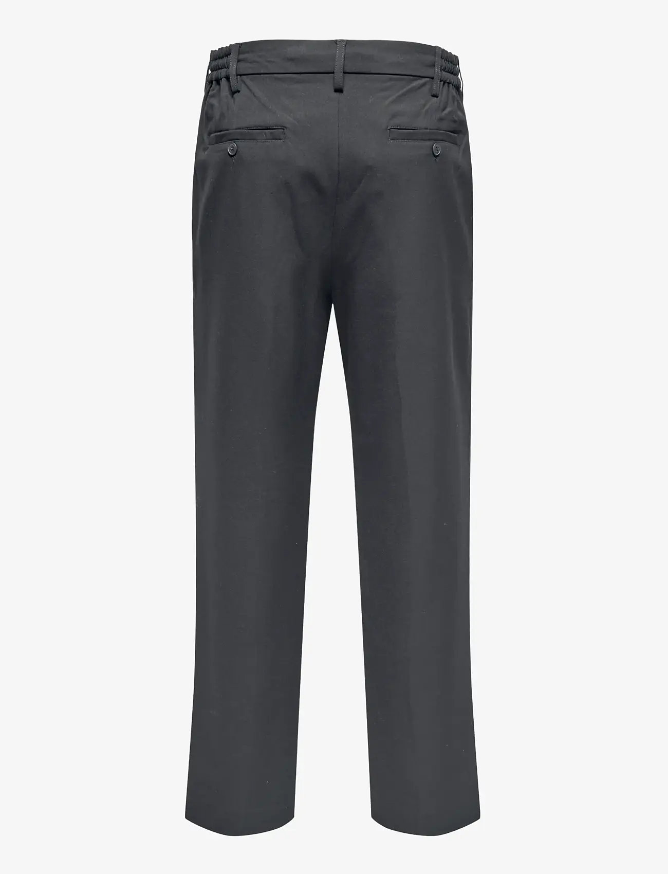 ONLY & SONS - ONSMIRO TAILOR LOOSE 0346 PANT FRML NOOS - kostiuminės kelnės - dark grey melange - 2