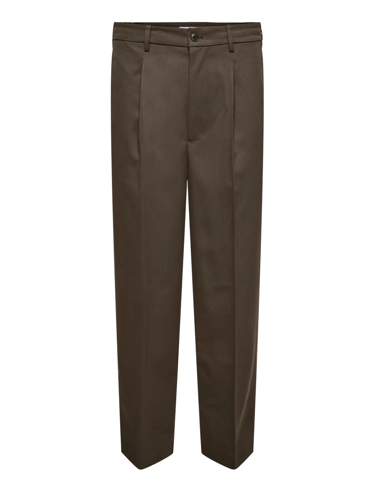 ONLY & SONS - ONSMIRO TAILOR LOOSE 0346 PANT FRML NOOS - casual bukser - demitasse - 1