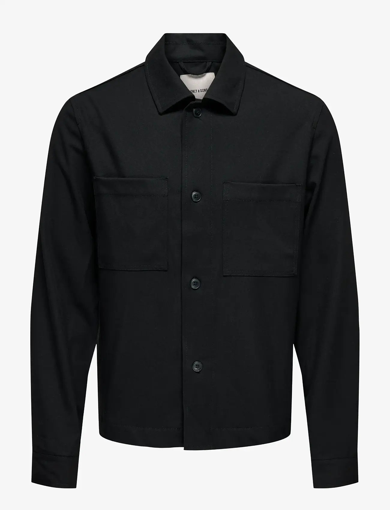 ONLY & SONS - ONSMIRO TAILORED REG 0346 OVERSHIRT FRML - kollektionen - black - 1