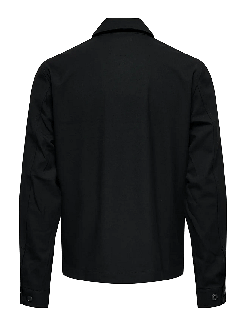 ONLY & SONS - ONSMIRO TAILORED REG 0346 OVERSHIRT FRML - kollektionen - black - 2