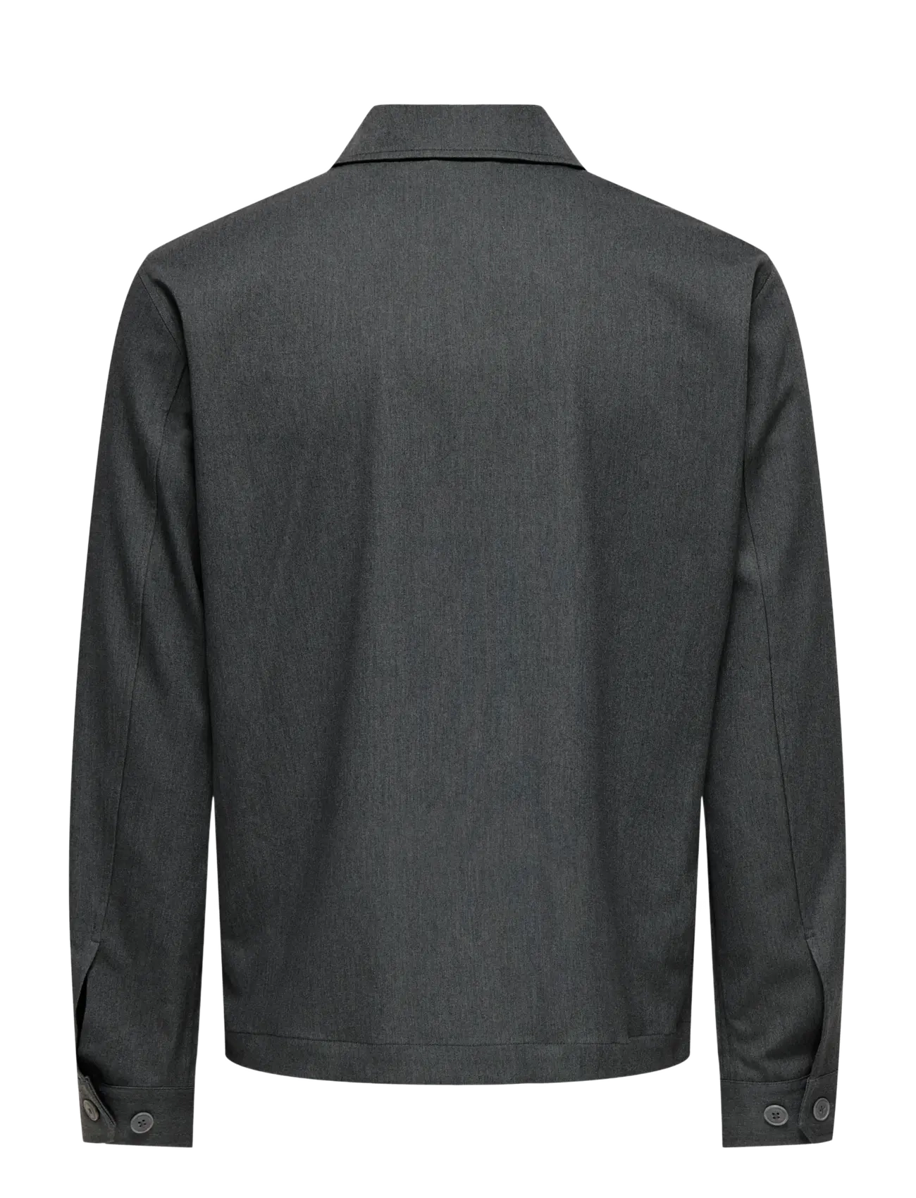 ONLY & SONS - ONSMIRO TAILORED REG 0346 OVERSHIRT FRML - kollektionen - dark grey melange - 2