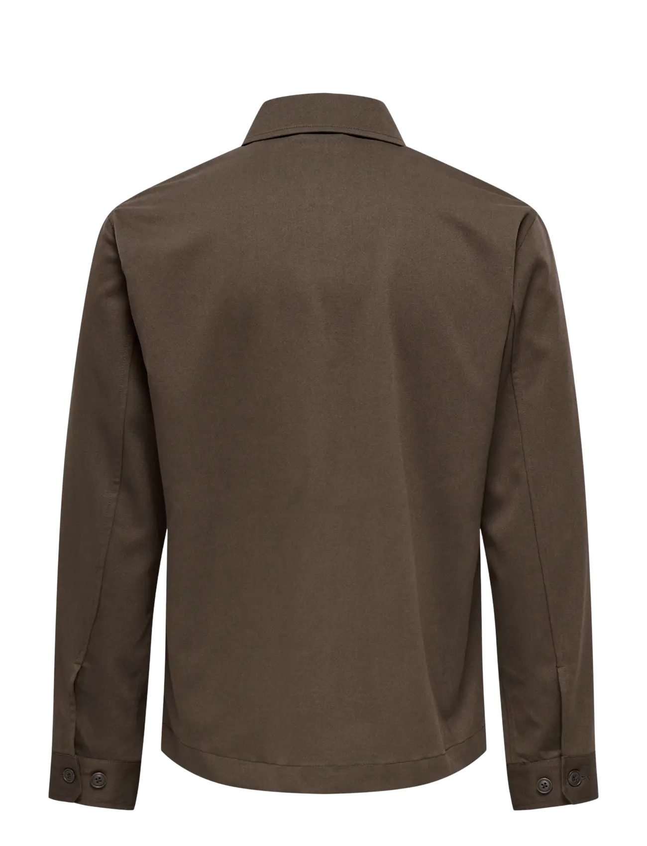 ONLY & SONS - ONSMIRO REG 0346 OVERSHIRT FRML - kollektioner - demitasse - 1