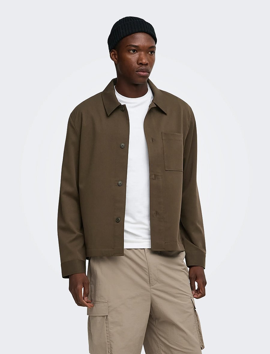 ONLY & SONS - ONSMIRO REG 0346 OVERSHIRT FRML - collections - demitasse - 0