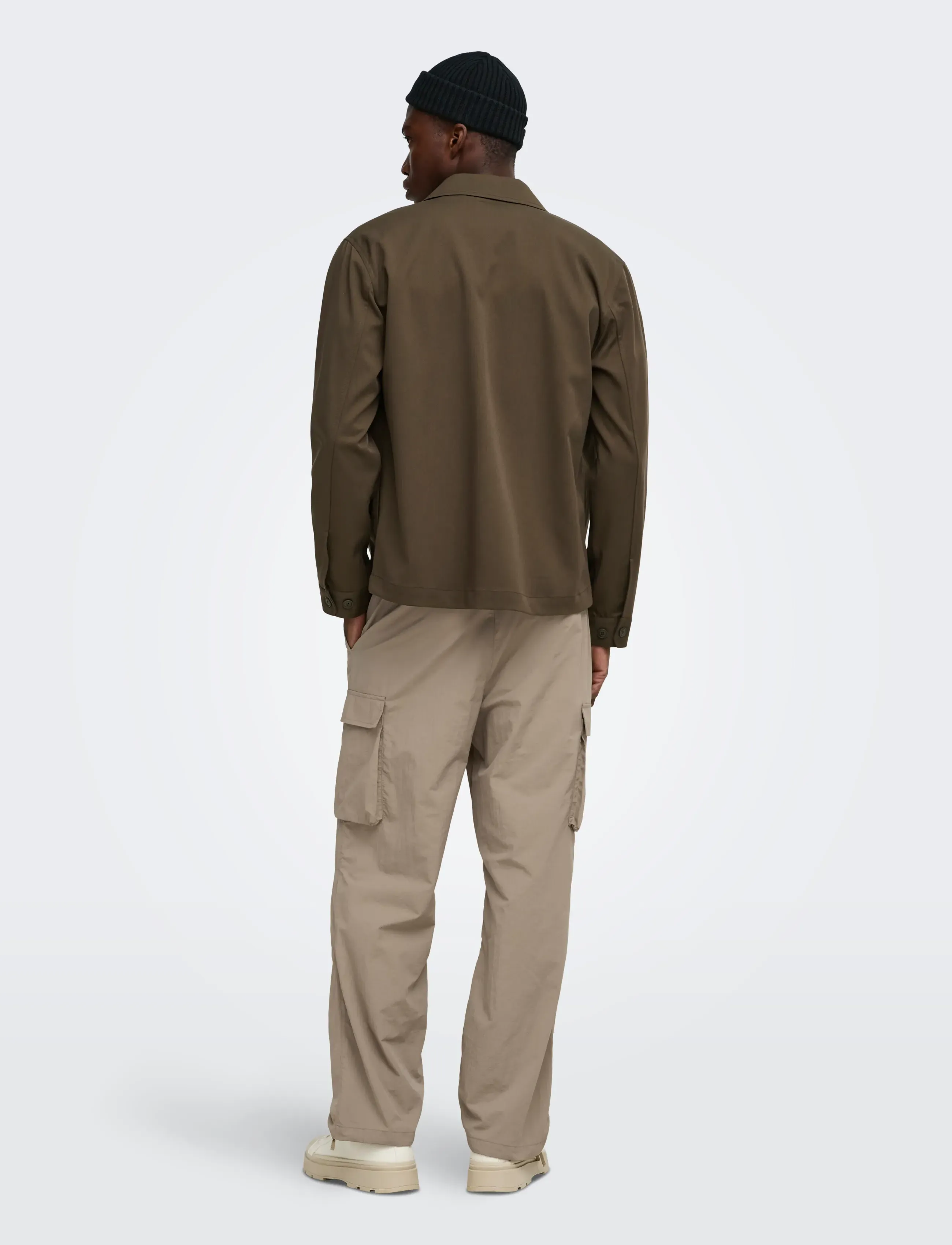 ONLY & SONS - ONSMIRO REG 0346 OVERSHIRT FRML - collections - demitasse - 3