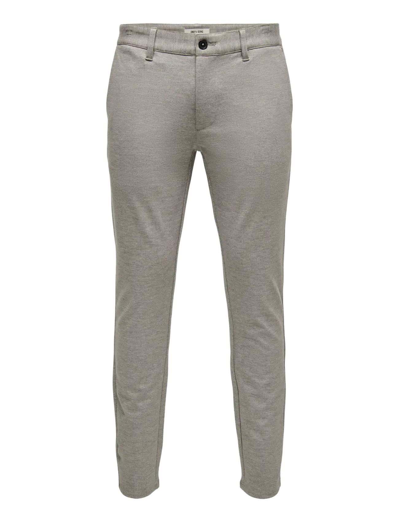 ONLY & SONS ONSMARK SLIM CHECK 020960 PANT NOOS - Casual bukser - CORIANDER / grey