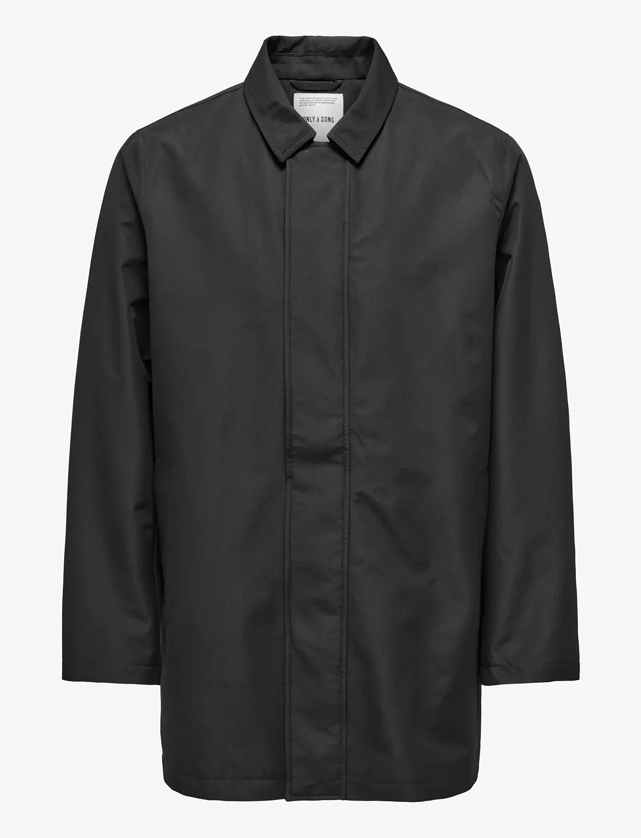 ONLY & SONS - ONSHALL COAT OTW - dunne mantels - black - 1