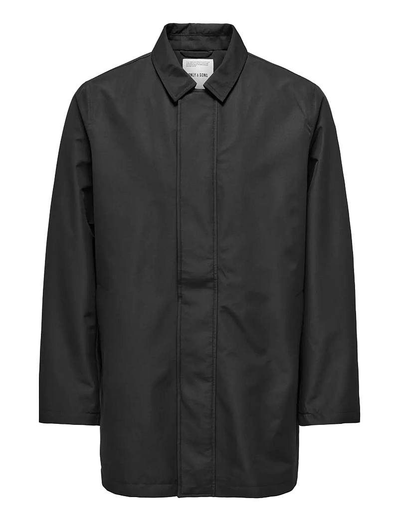 ONLY & SONS - ONSHALL COAT OTW - dunne mantels - black - 1