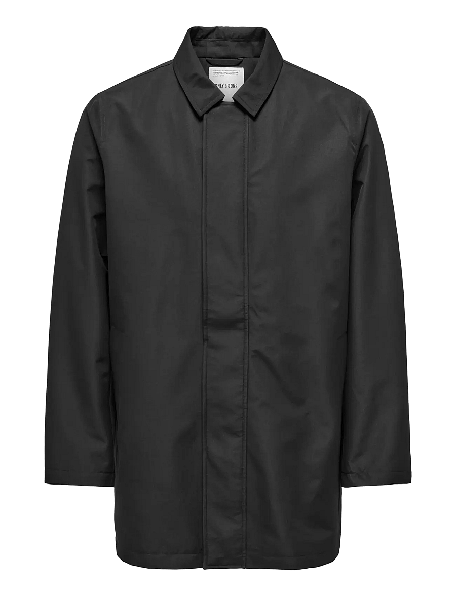 ONLY & SONS - ONSHALL COAT OTW - leichte mäntel - black - 1