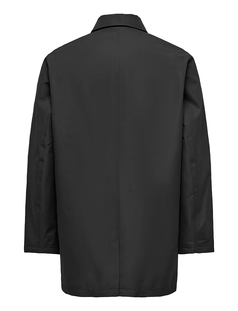 ONLY & SONS - ONSHALL COAT OTW - dunne mantels - black - 2