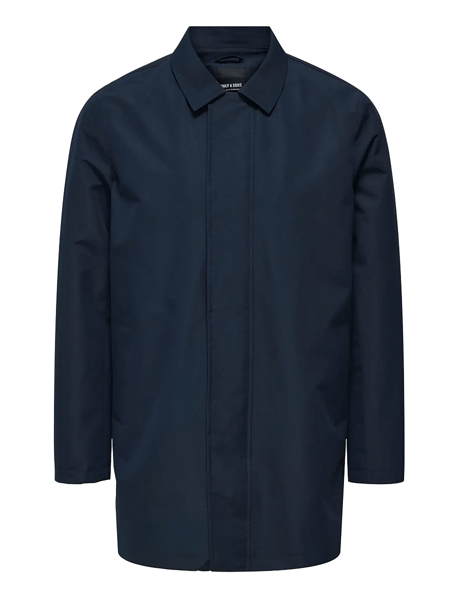 ONLY & SONS - ONSHALL COAT OTW - léttir frakkar - navy blazer - 1