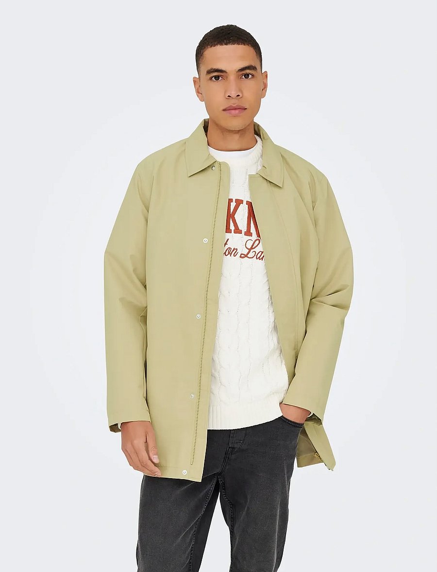 ONLY & SONS - ONSHALL COAT OTW - leichte mäntel - twill - 0