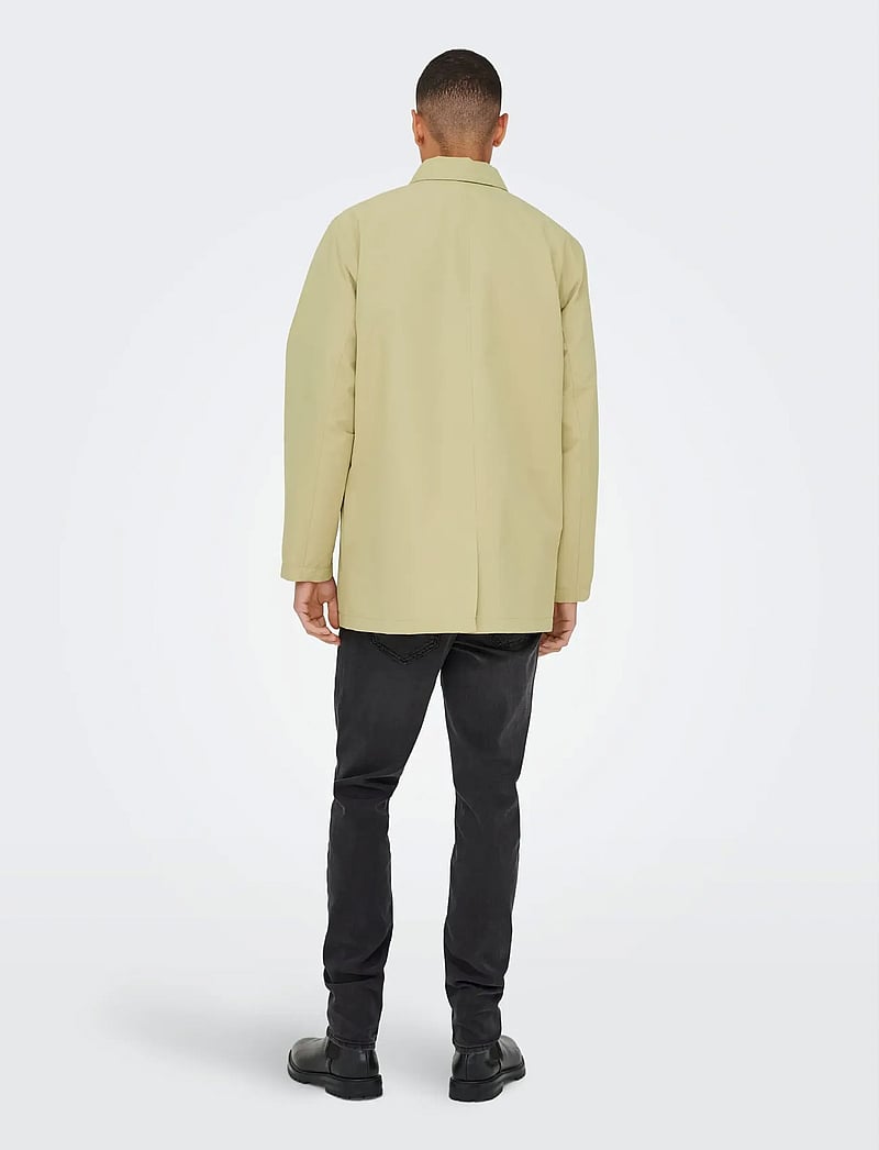ONLY & SONS - ONSHALL COAT OTW - lette frakker - twill - 3
