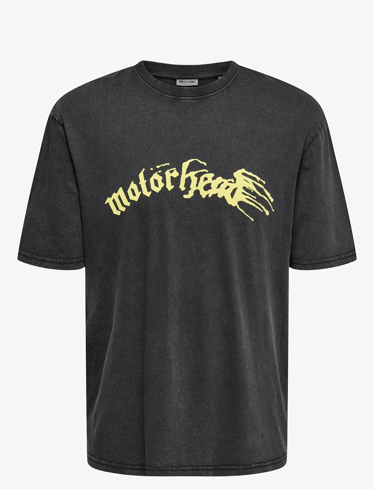 ONLY & SONS - ONSBAND RLX SS TEE - efterårstøj - jet black - 0