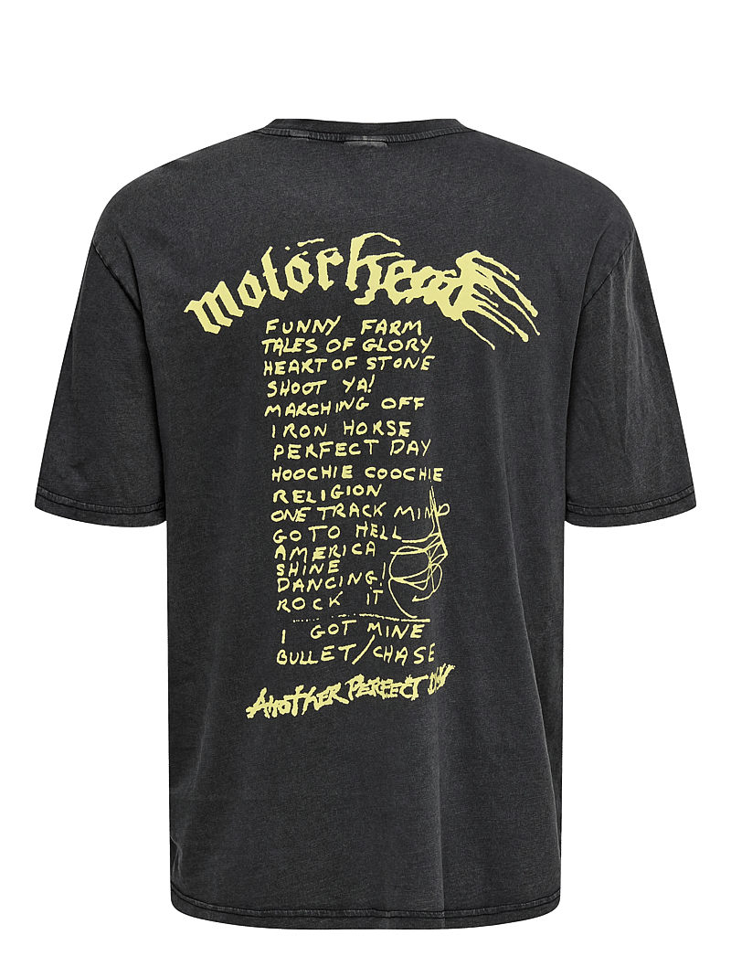 ONLY & SONS - ONSBAND RLX SS TEE - lühikeste varrukatega t-särgid - jet black - 1