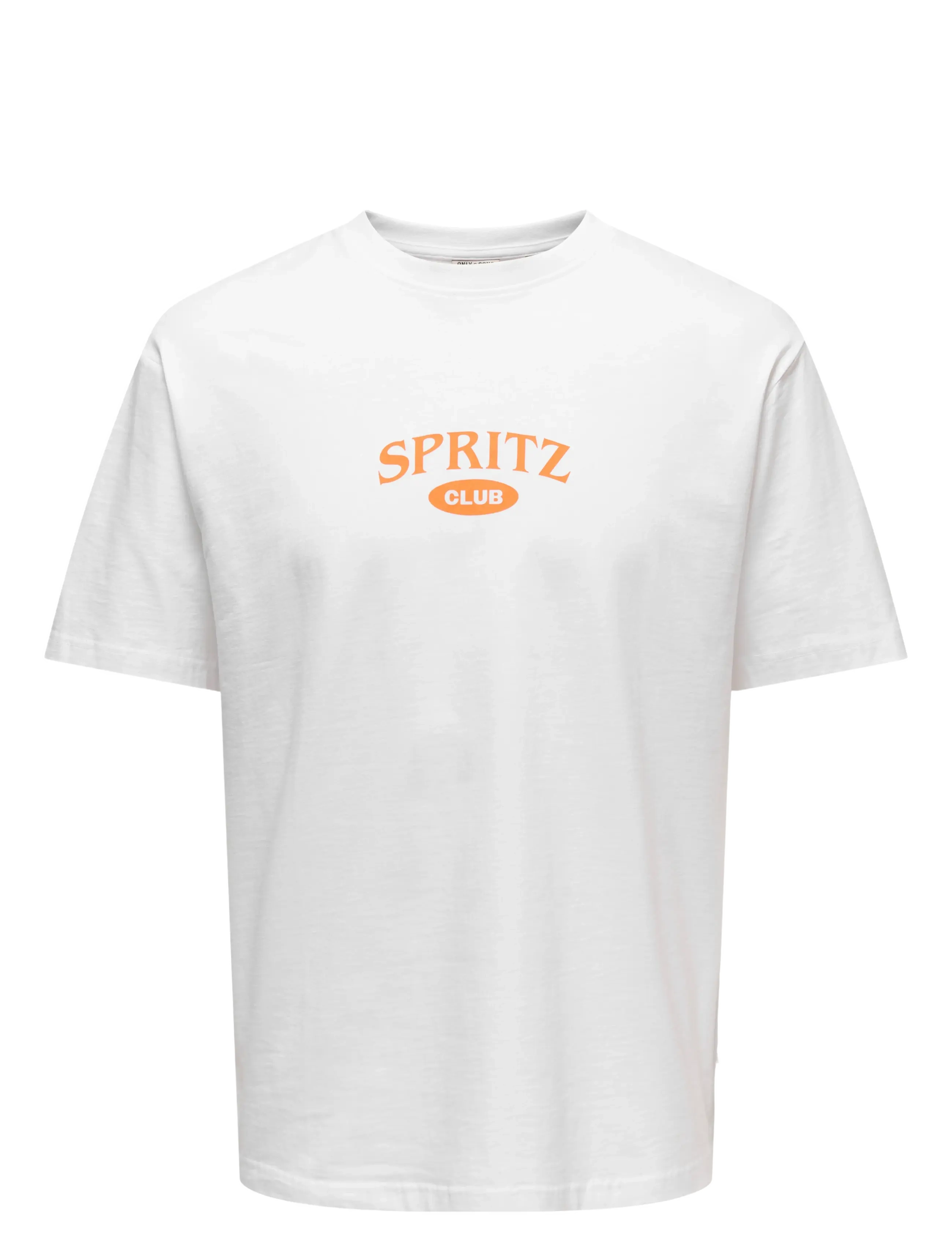 ONLY & SONS ONSSPRITZ ITALY RLX SS TEE - T-Shirts - BRIGHT WHITE / white