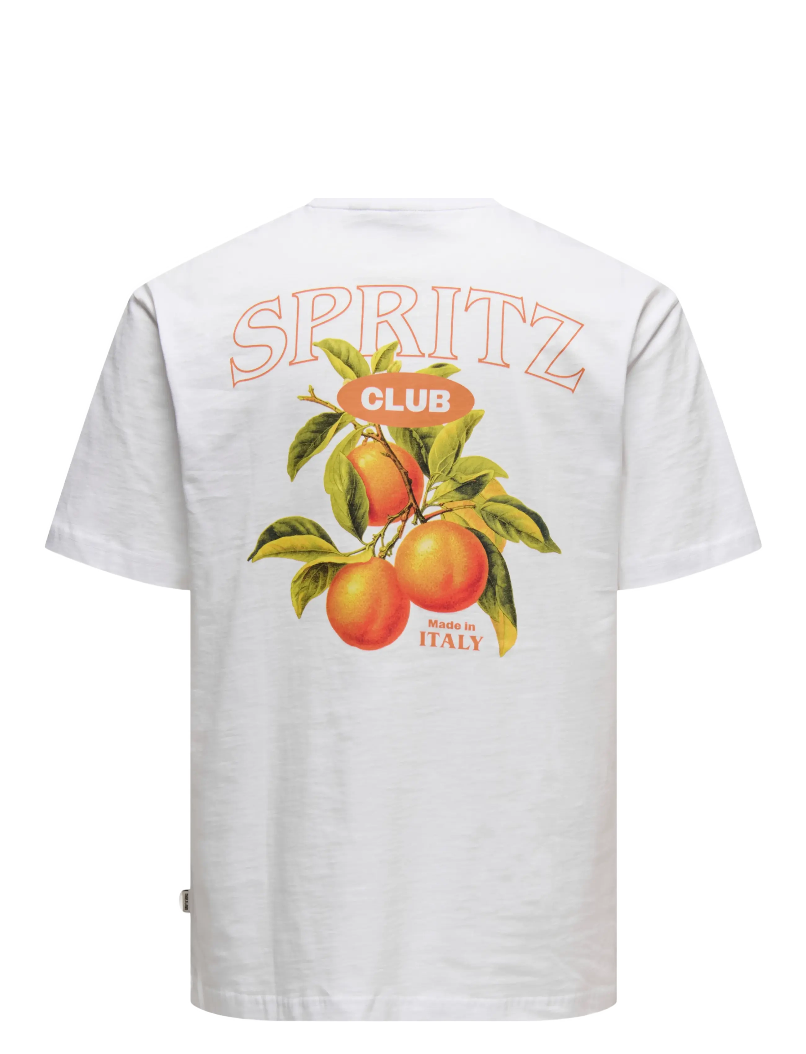 ONLY & SONS - ONSSPRITZ ITALY RLX SS TEE - krótki rękaw - bright white - 1
