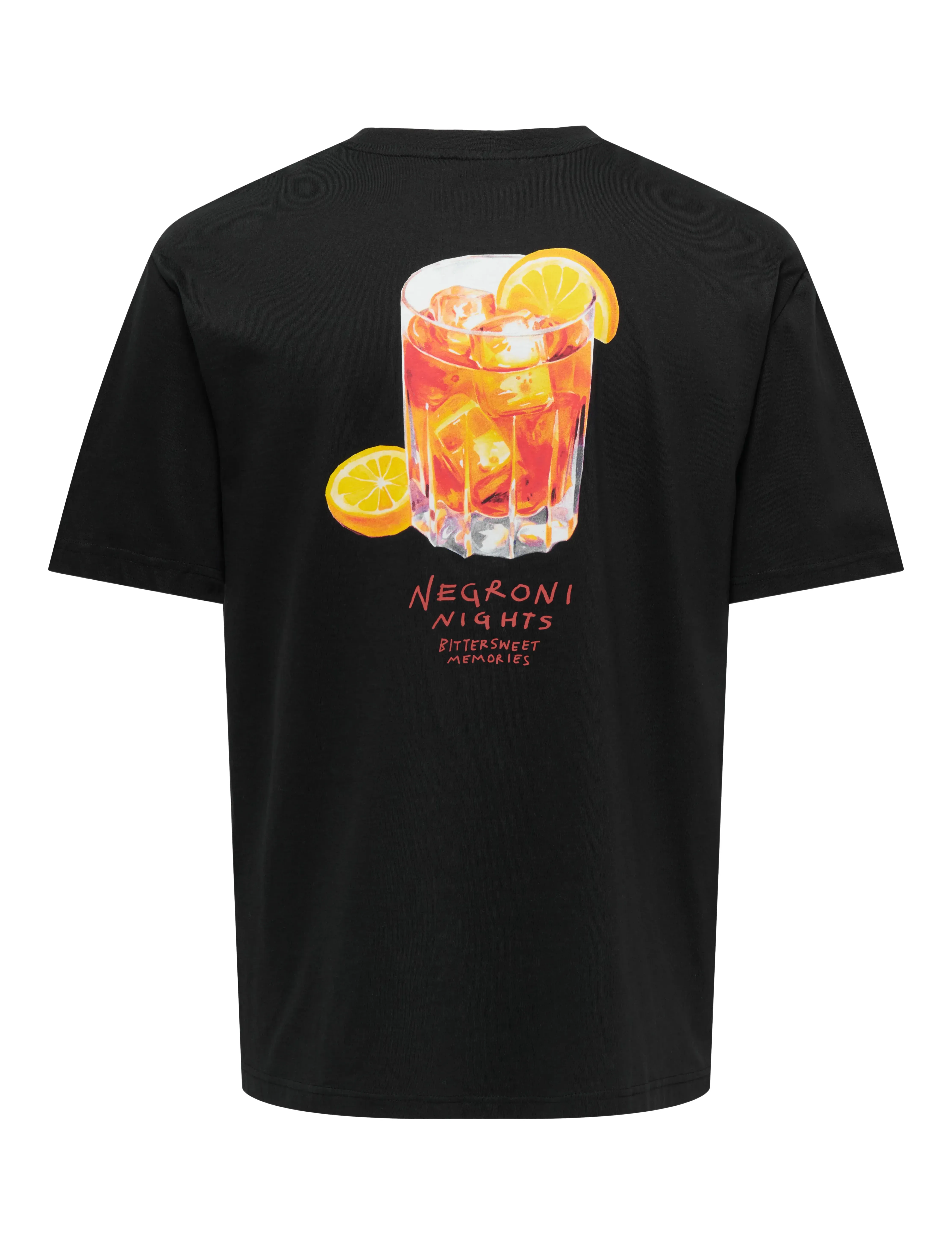 ONLY & SONS - ONSSPRITZ ITALY RLX SS TEE - kurzärmelig - jet black - 2