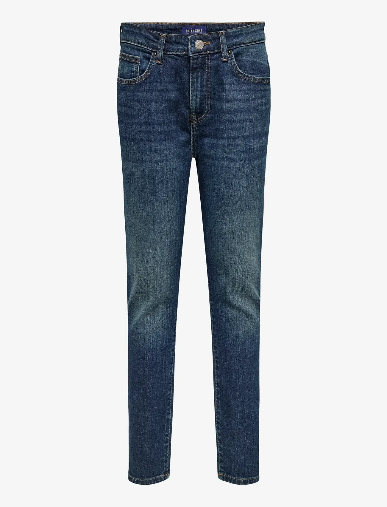 ONLY & SONS - OSJYOKE TAPERED JAX DB 4411 TAI DNM NOOS - sügisesed riided - dark blue denim - 0