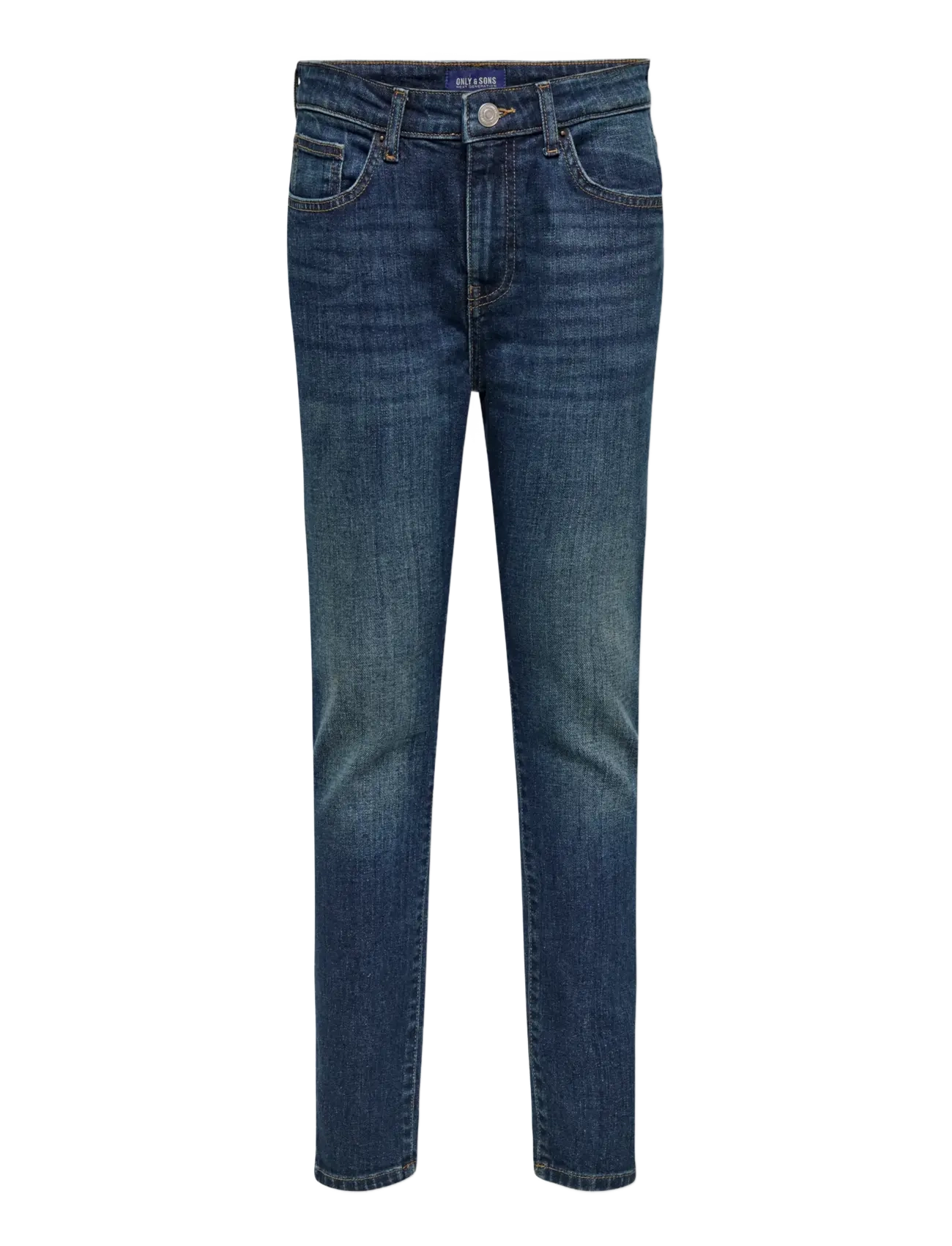 ONLY & SONS OSJYOKE TAPERED JAX DB 4411 TAI DNM NOOS - Tapered jeans - DARK BLUE DENIM / blue