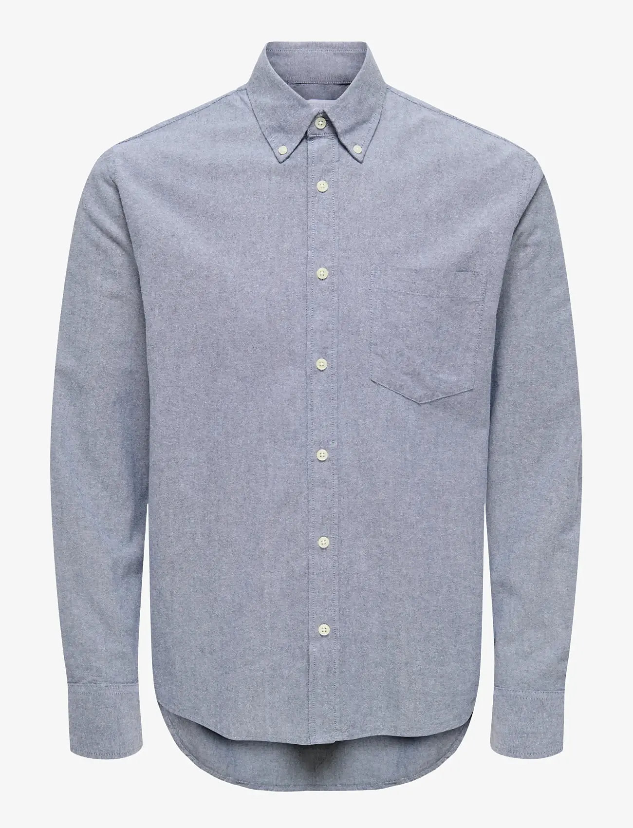 ONLY & SONS - ONSGATON REG LS SHIRT 0360 FRML - casual skjorter - blue nights - 1