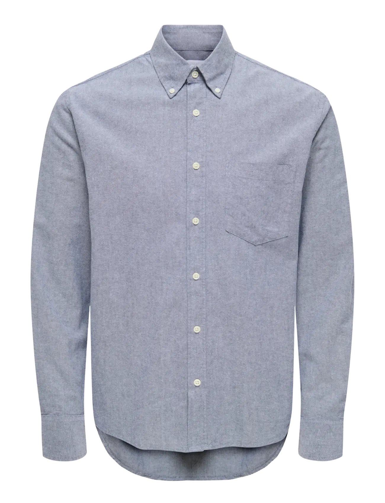 ONSGATON REG LS SHIRT 0360 FRML - BLUE NIGHTS