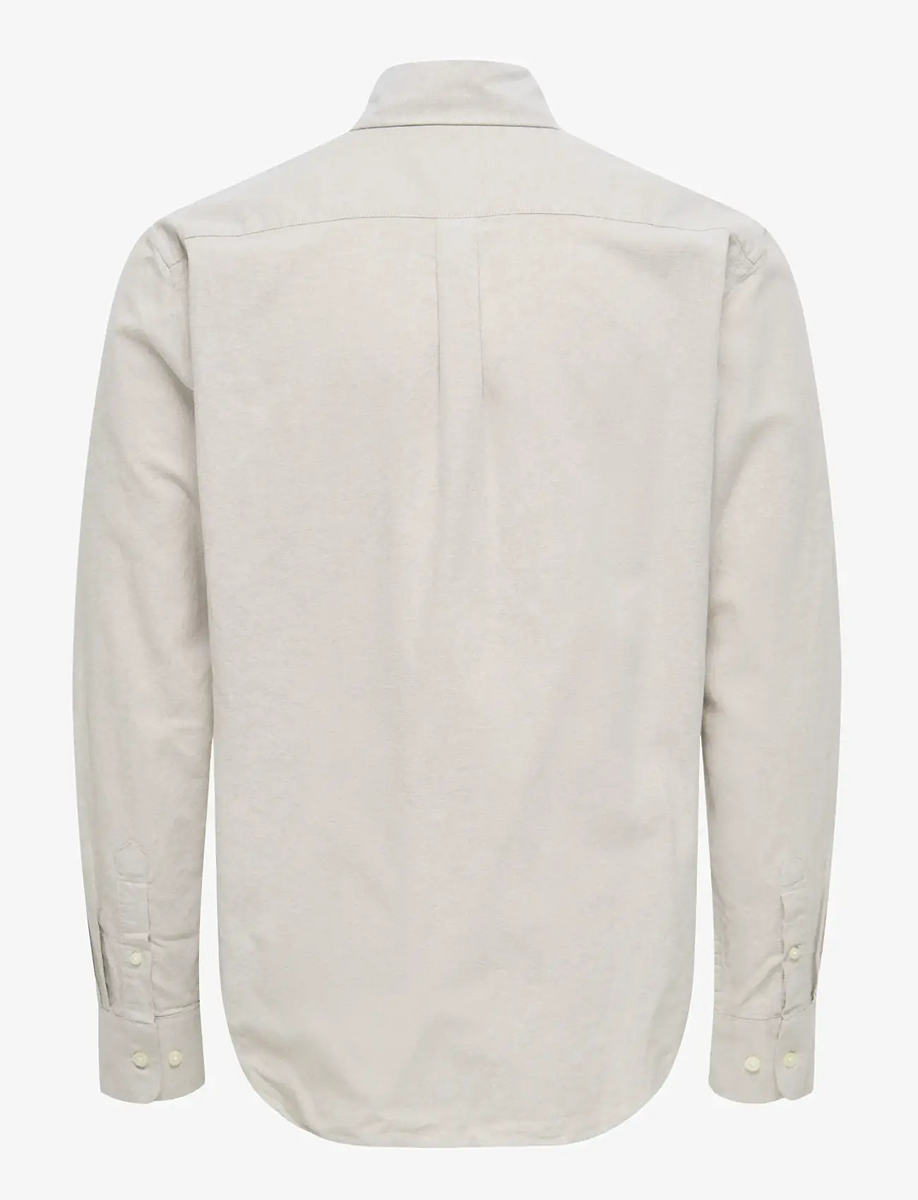 ONLY & SONS - ONSGATON REG LS SHIRT 0360 FRML - vabaajasärgid - chinchilla - 2