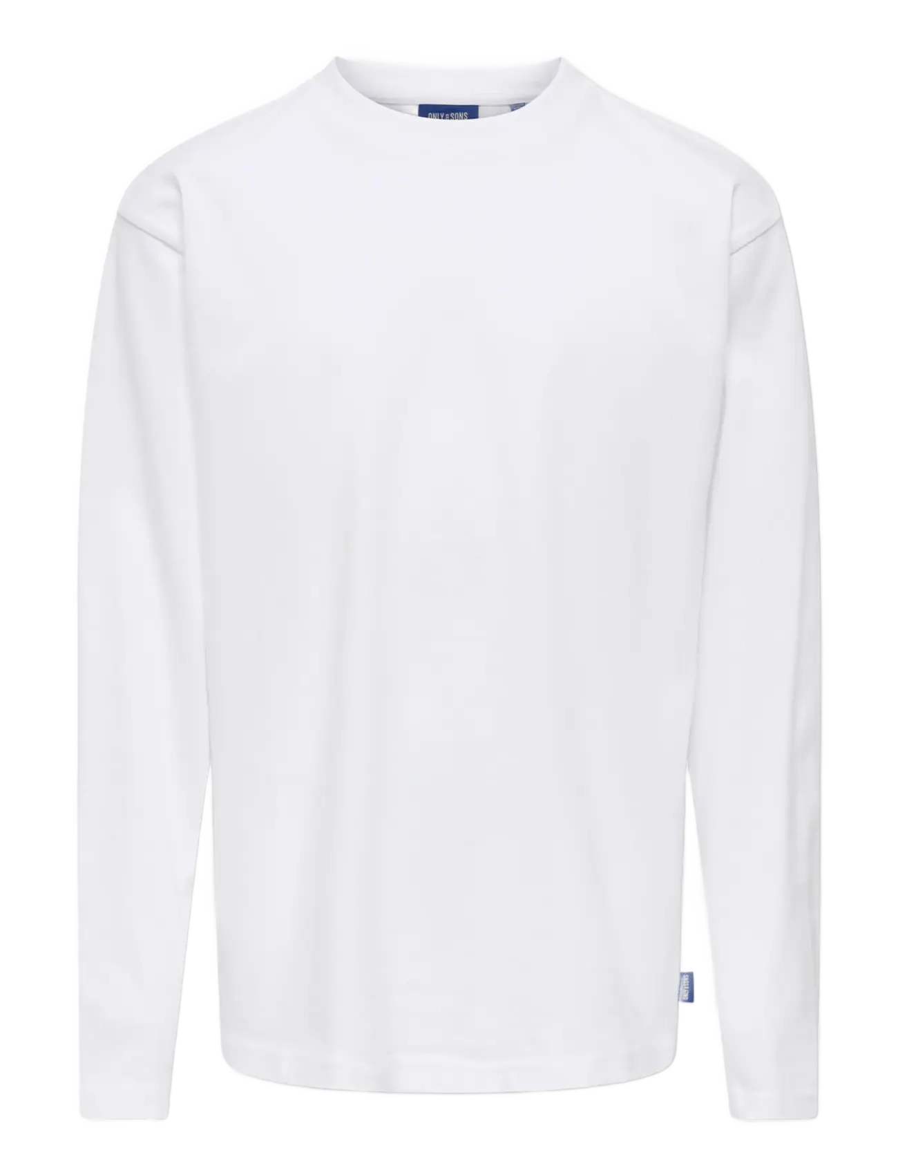 ONLY & SONS OSJFRED LIFE LOOSE LS TEE JRS NOOS - 4 for 3 - BRIGHT WHITE / white