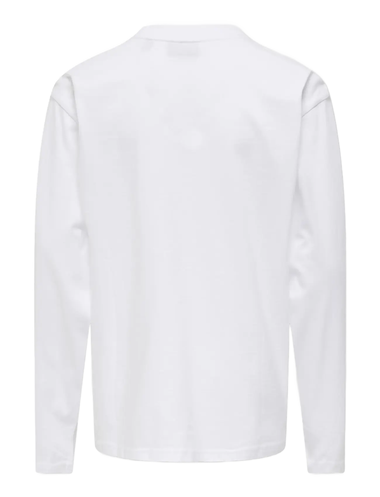 ONLY & SONS - OSJFRED LIFE LOOSE LS TEE JRS NOOS - pikkade varrukatega t-särgid - bright white - 2