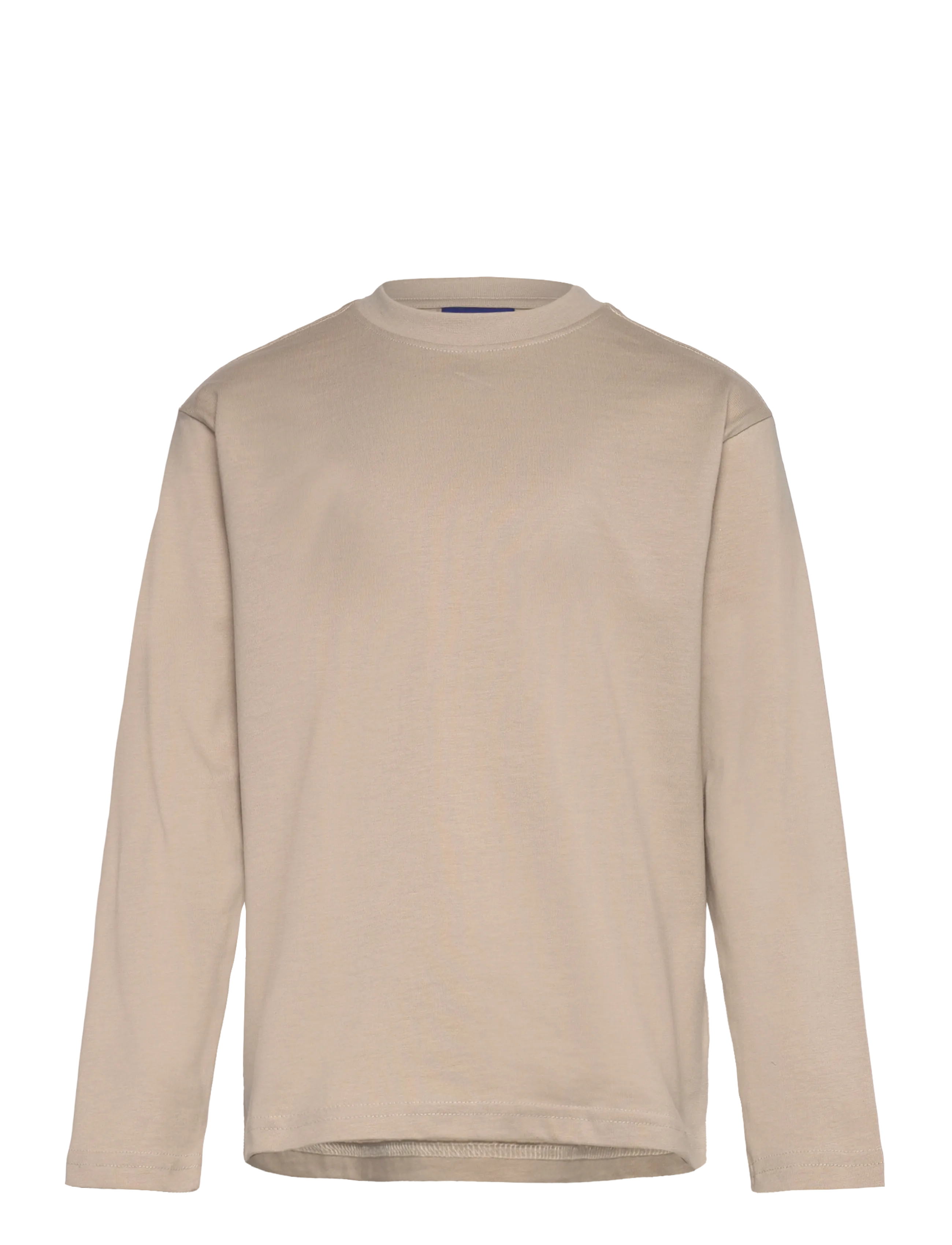 ONLY & SONS OSJFRED LIFE LOOSE LS TEE JRS NOOS - ONLY & SONS JUNIOR - SILVER LINING / beige