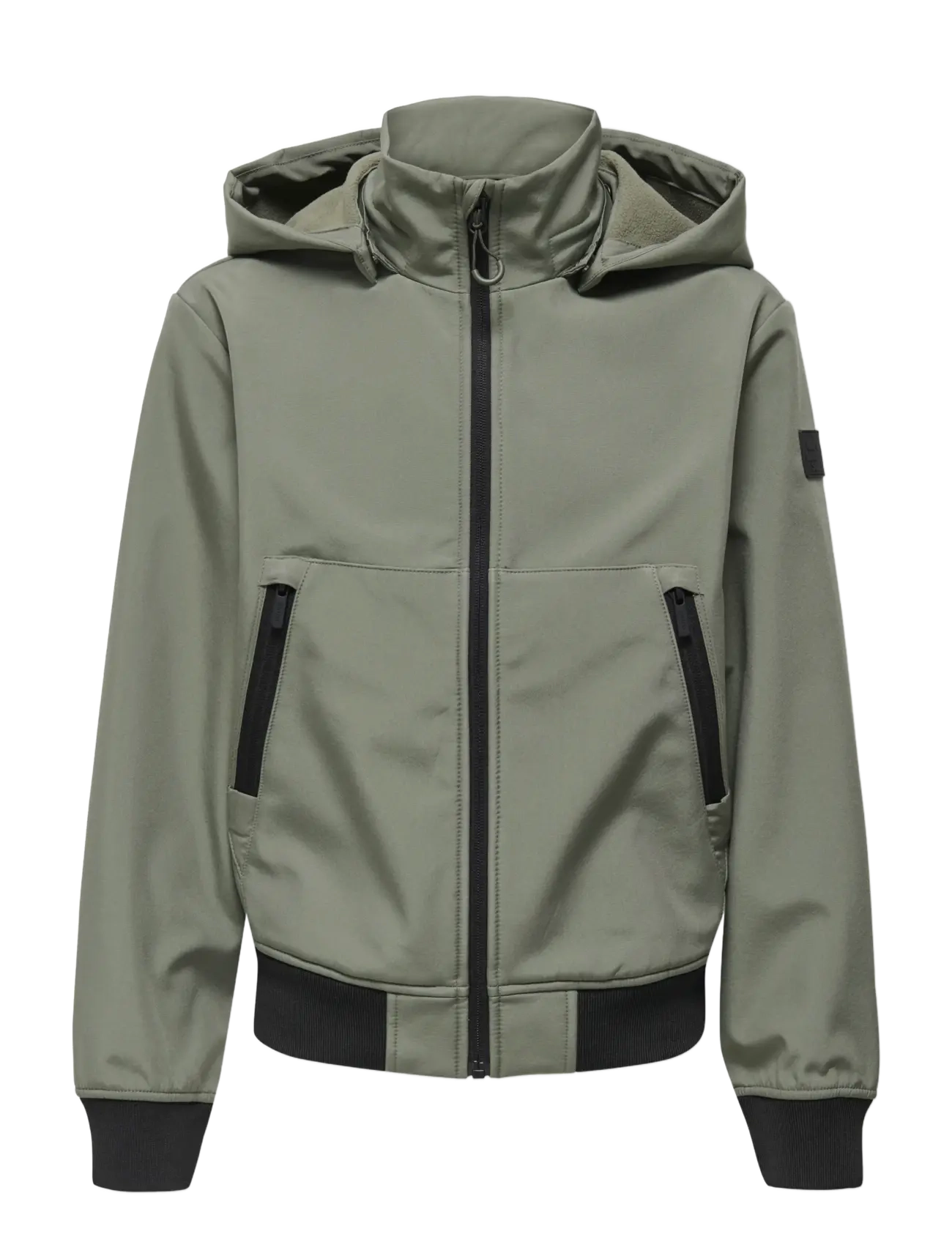 ONLY & SONS Osjbowie Softshell Bomber, 128, Grey, Softshells > Softshell-Jakker, Børn