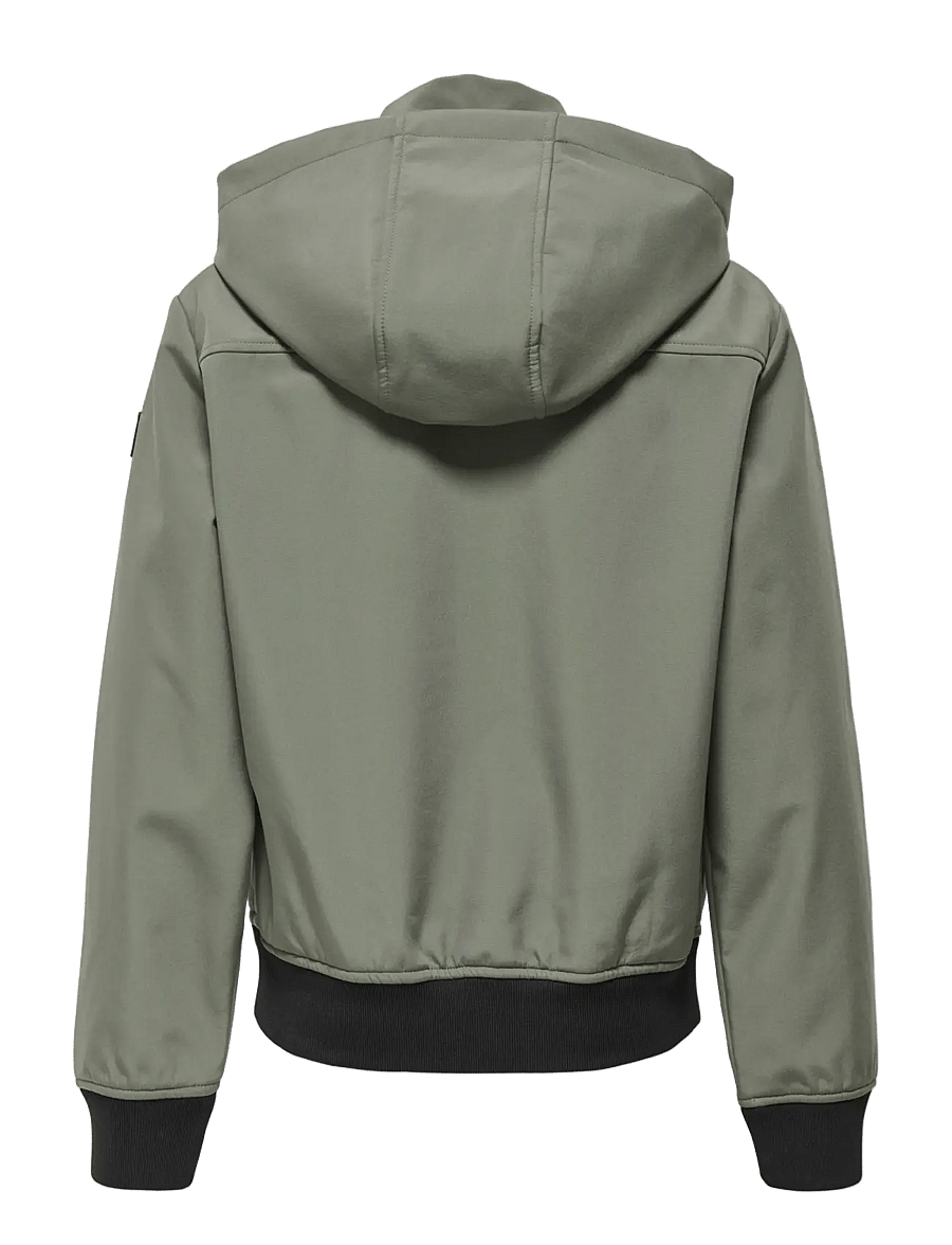 ONLY & SONS - OSJBOWIE SOFTSHELL BOMBER - castor gray - 1