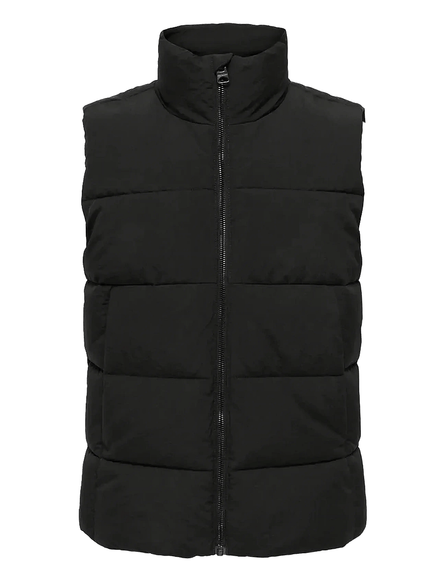 ONLY & SONS - OSJGLOBAL PUFFER VEST OTW NOOS - kaufen nach alter - black - 1