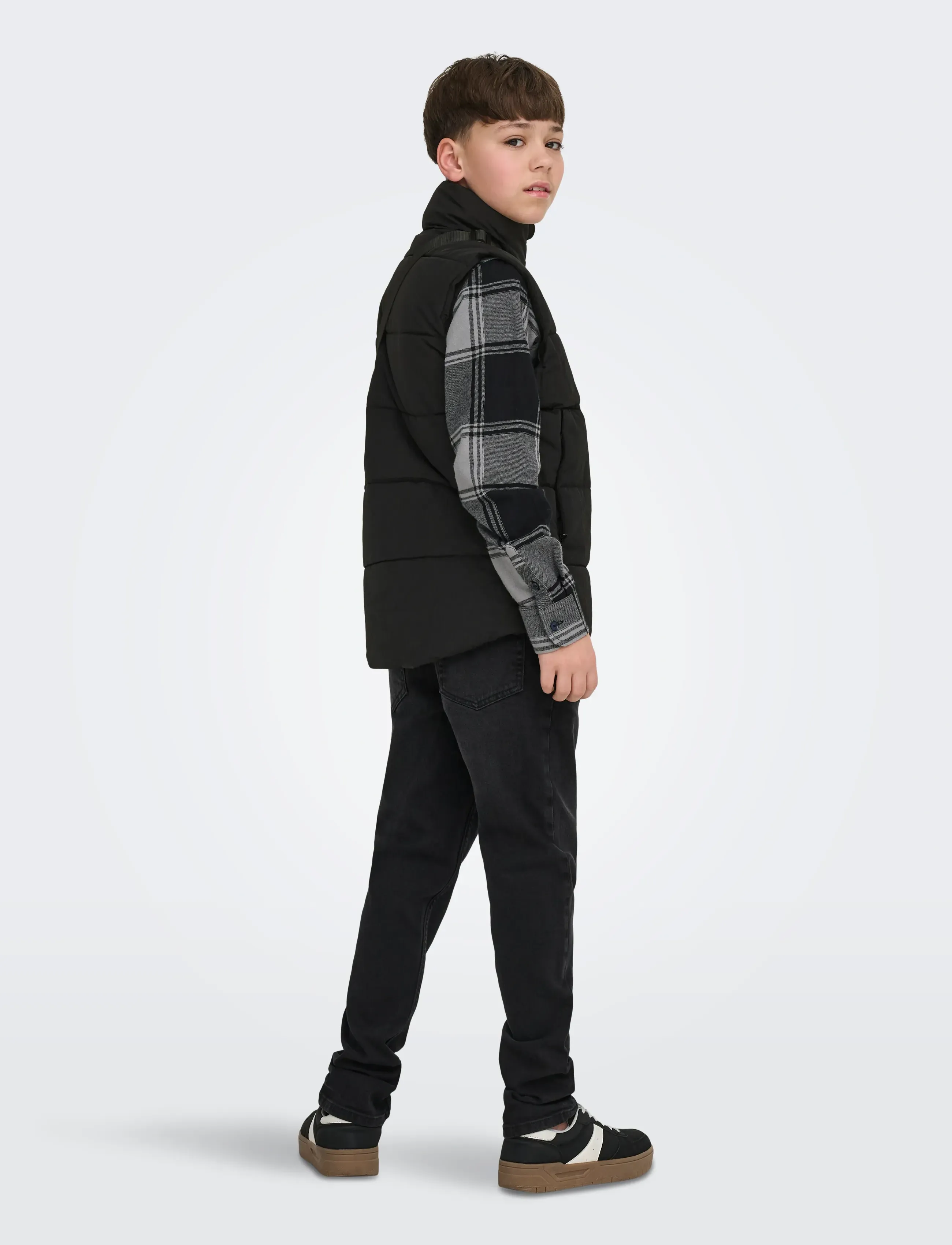 ONLY & SONS - OSJGLOBAL PUFFER VEST OTW NOOS - kaufen nach alter - black - 3