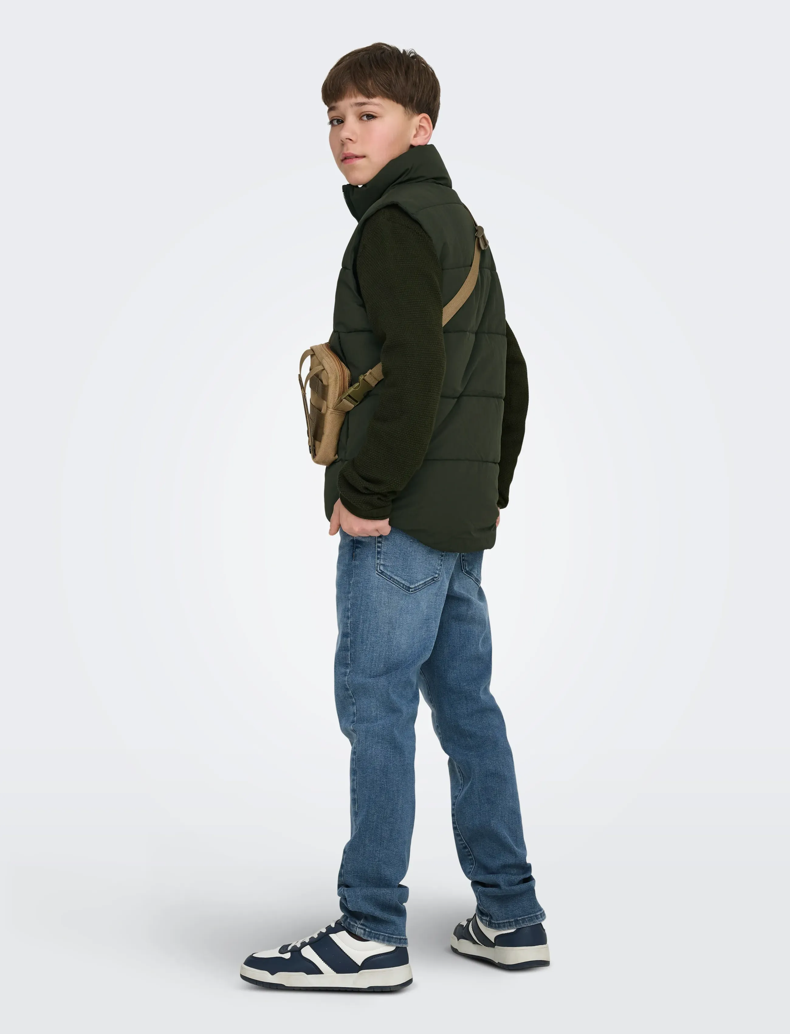 ONLY & SONS - OSJGLOBAL PUFFER VEST OTW NOOS - shop op leeftijd - rosin - 3