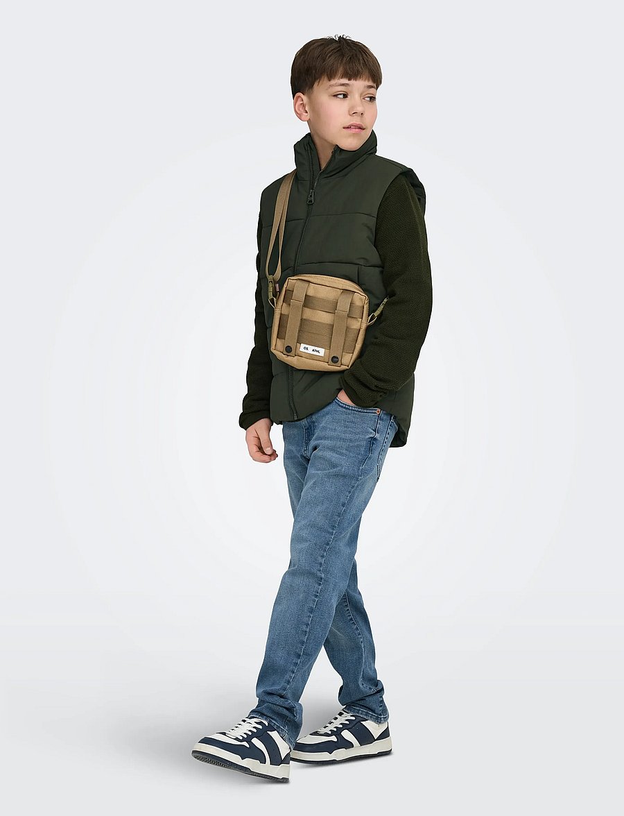 ONLY & SONS - OSJGLOBAL PUFFER VEST OTW NOOS - shop op leeftijd - rosin - 4