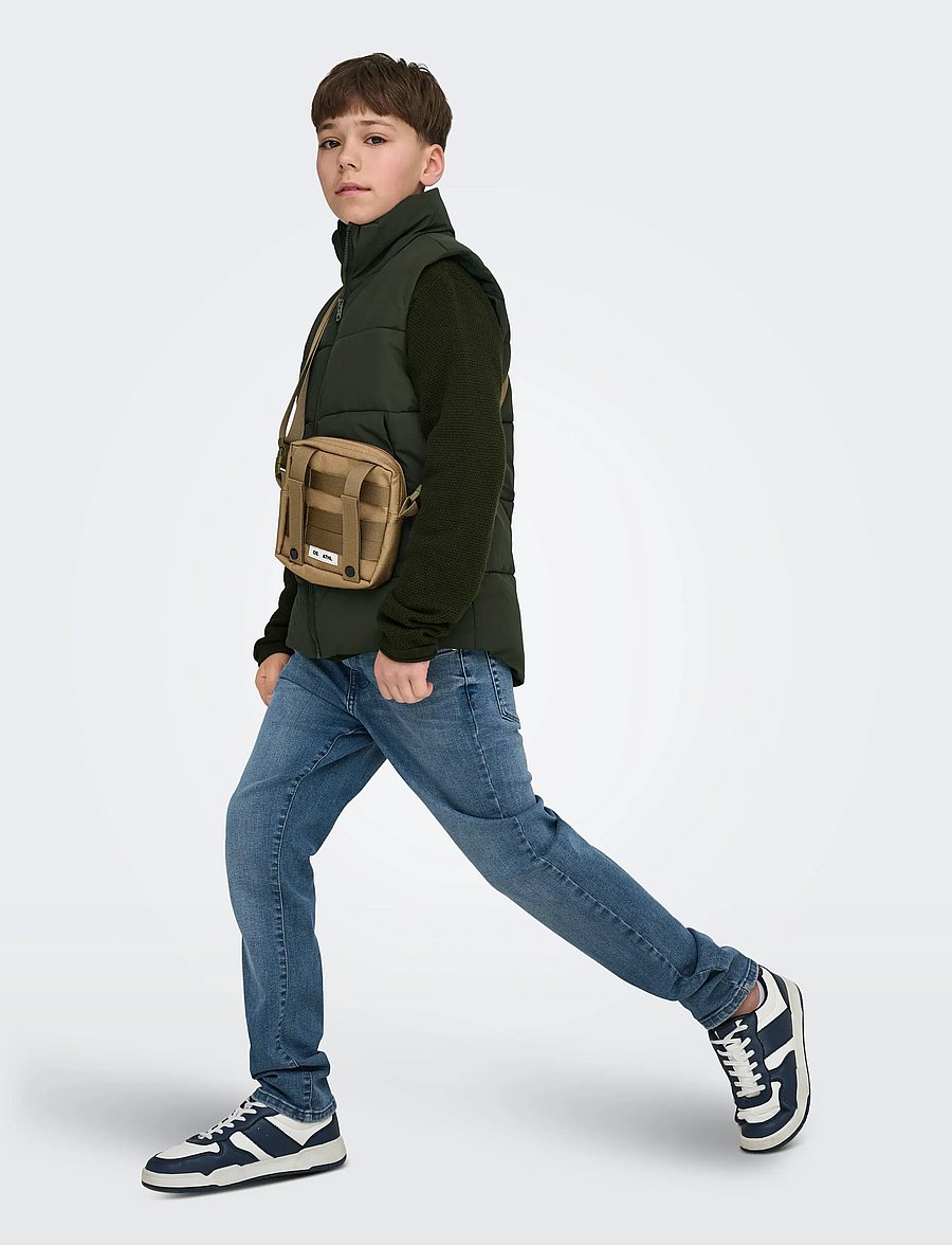ONLY & SONS - OSJGLOBAL PUFFER VEST OTW NOOS - shop op leeftijd - rosin - 5