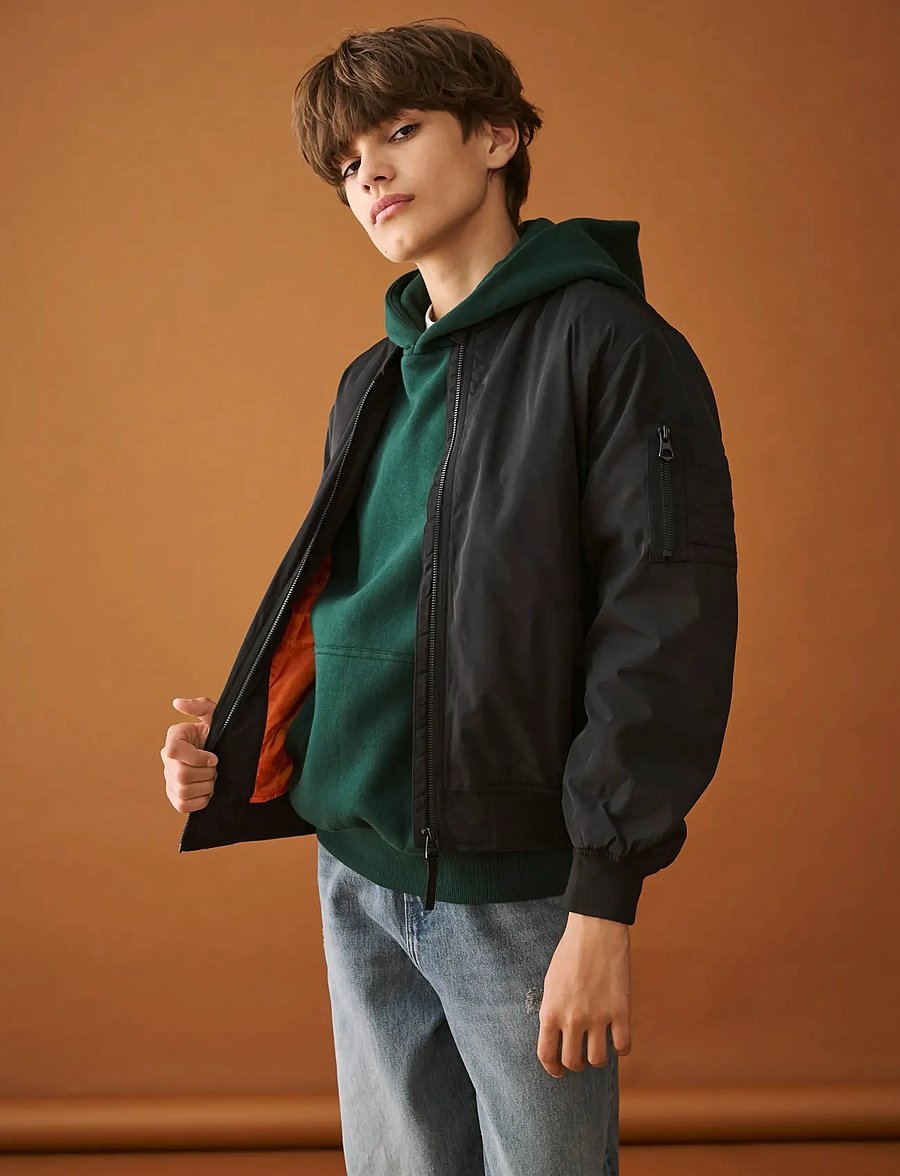 ONLY & SONS - OSJJOSHUA BOMBER OTW - bomberjackor - black - 0