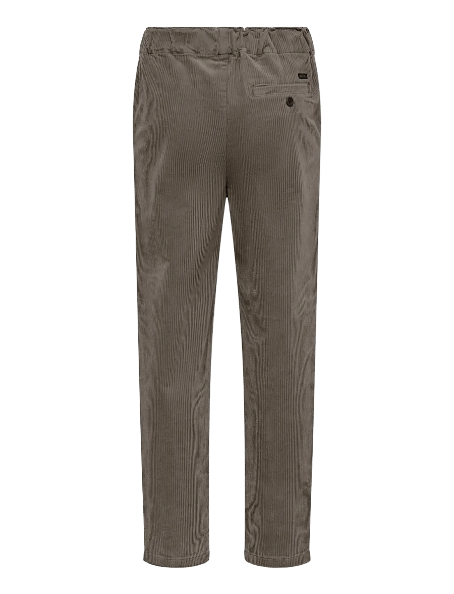 ONLY & SONS - OSJLINUS ALARIC TAP CORDUROY PANT - bukser - falcon - 1