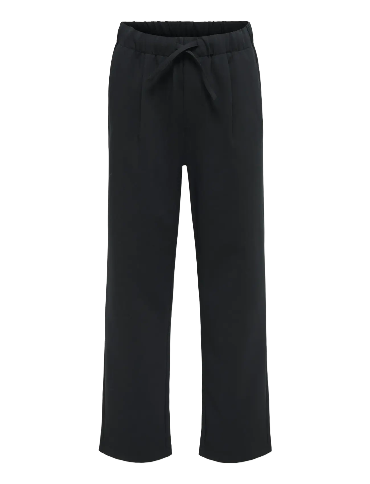 ONLY & SONS OSJWILL 0292 LOOSE STRING PANT VD - Bukser - JET BLACK / black