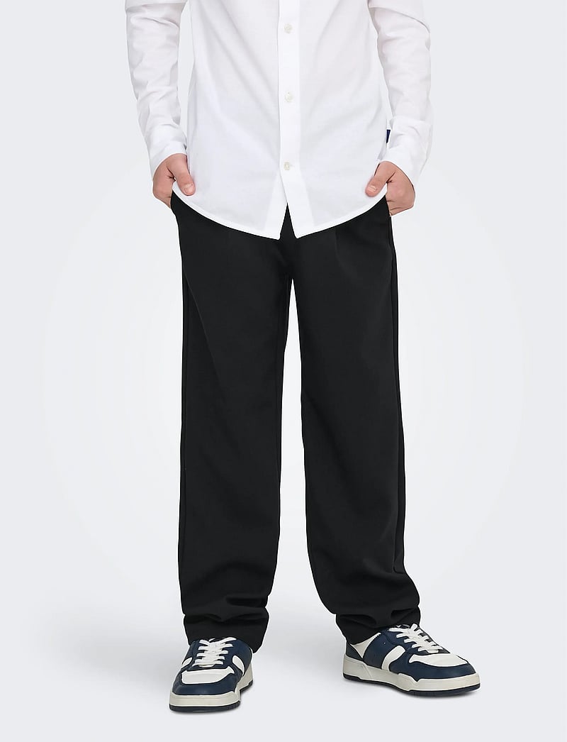 ONLY & SONS - OSJWILL 0292 LOOSE STRING PANT VD - bukser - jet black - 0