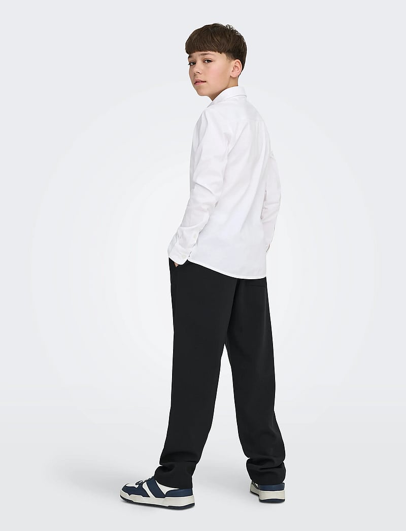 ONLY & SONS - OSJWILL 0292 LOOSE STRING PANT VD - bukser - jet black - 3