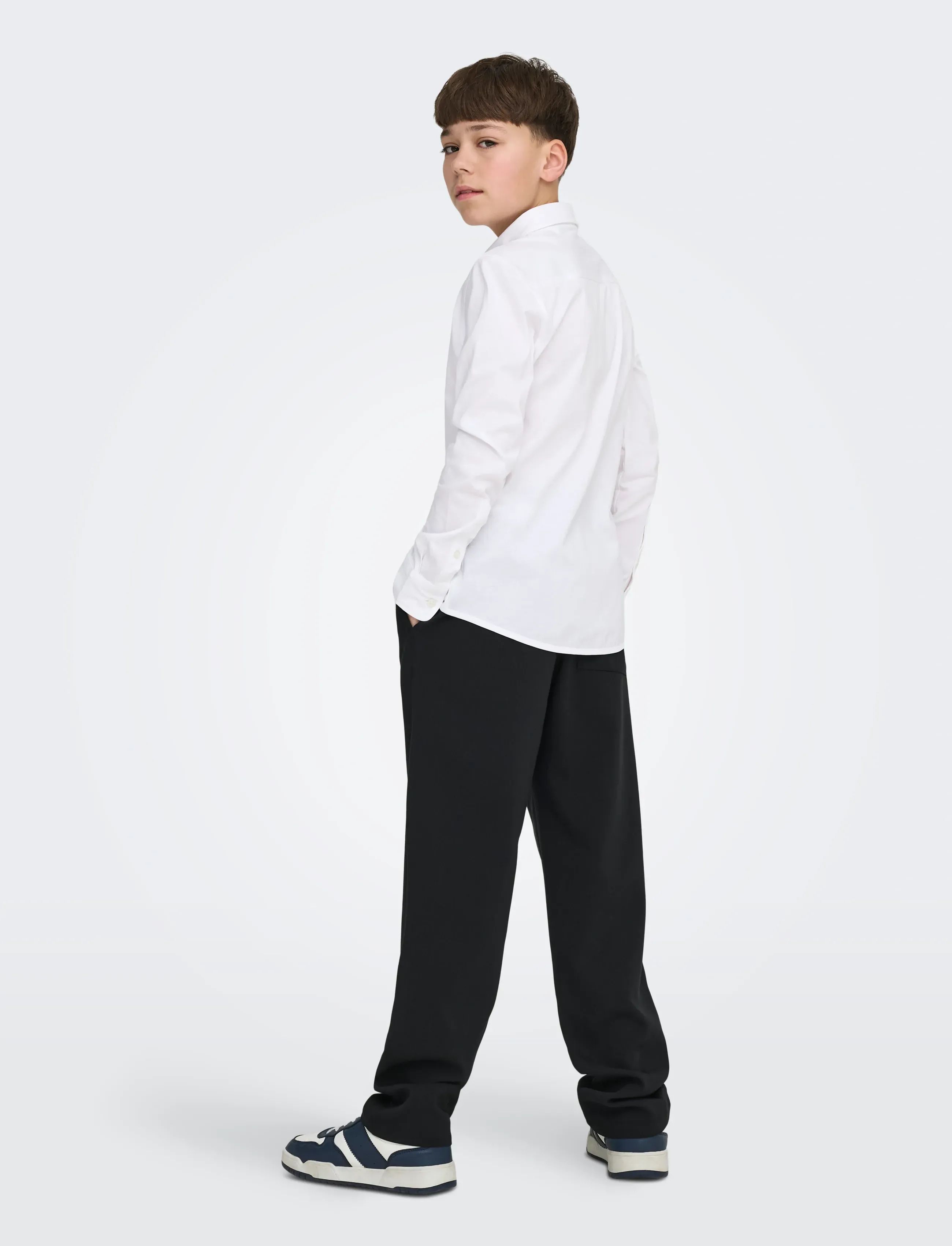 ONLY & SONS - OSJWILL 0292 LOOSE STRING PANT VD - spodnie - jet black - 3