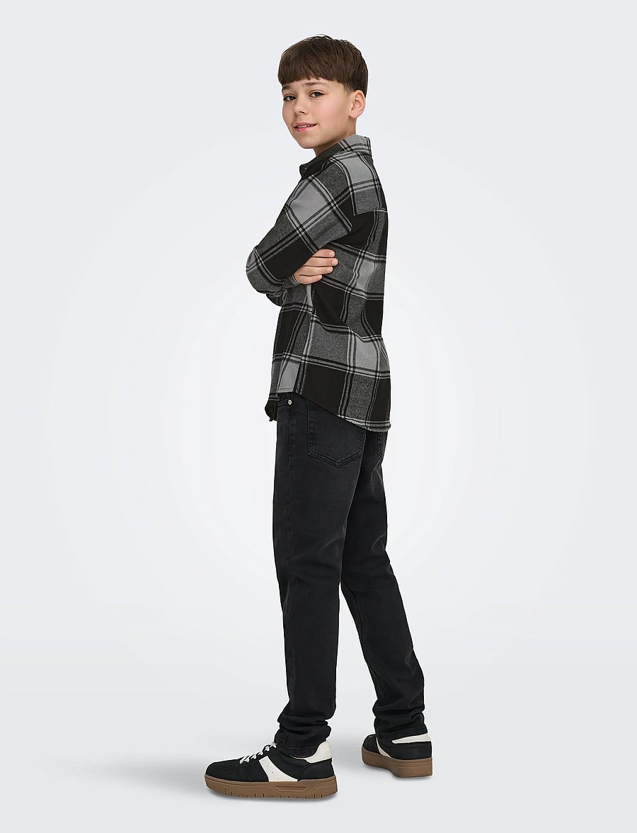 ONLY & SONS - OSJGUDMUND LS CHECKED SHIRT NOOS - langærmede skjorter - griffin - 3