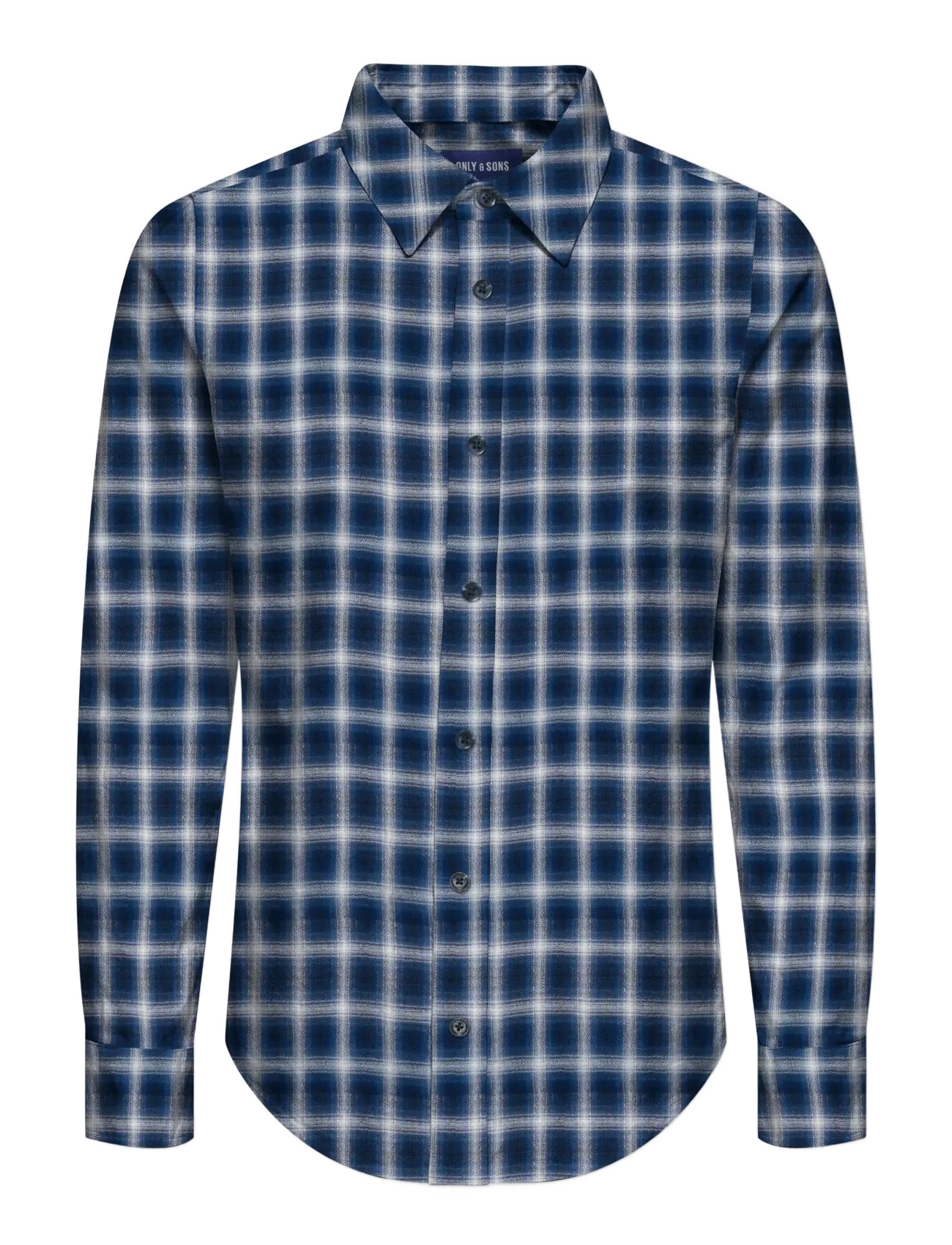 ONLY & SONS OSJGUDMUND LS CHECKED SHIRT NOOS - ONLY & SONS JUNIOR - NAVY PEONY / navy