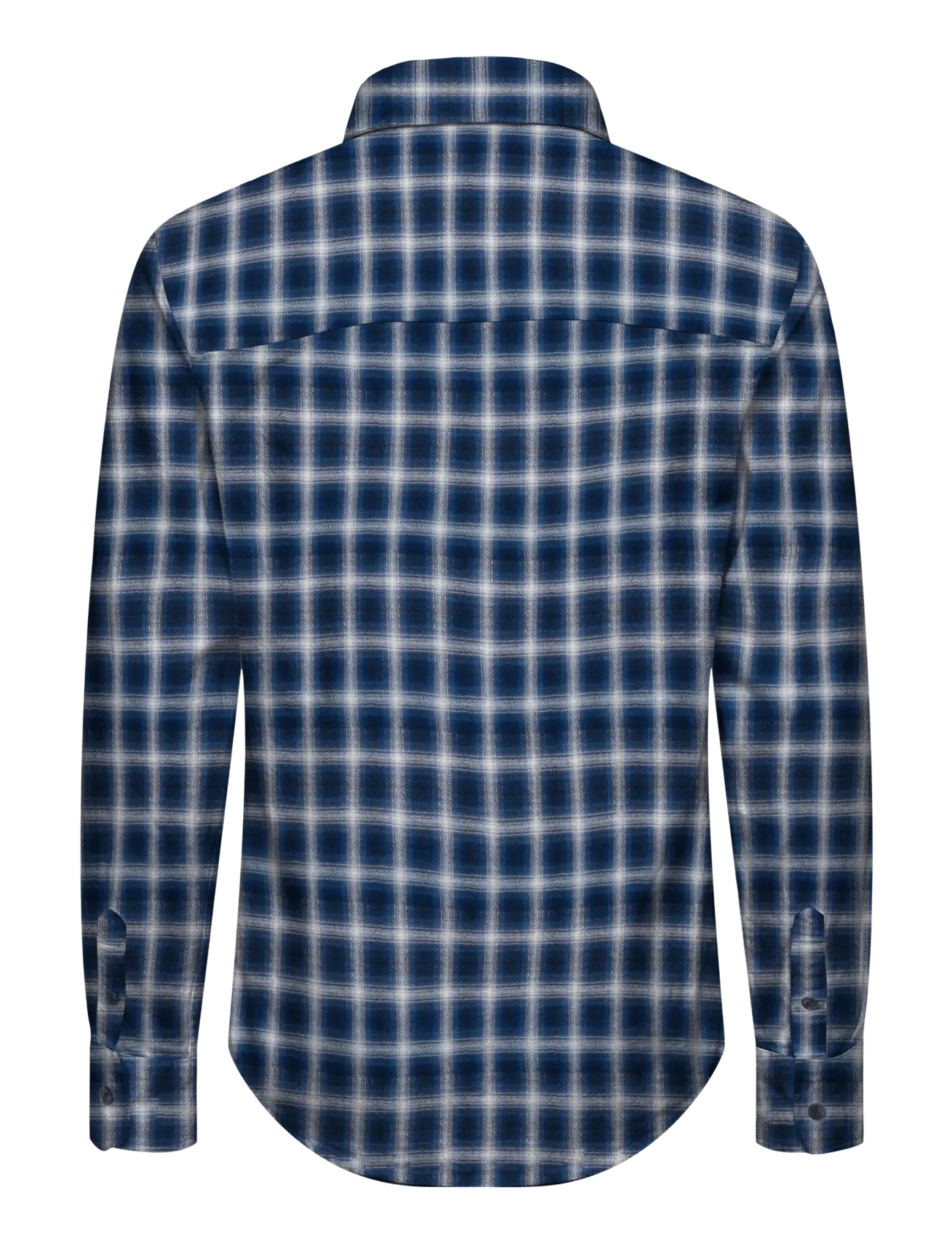 ONLY & SONS - OSJGUDMUND LS CHECKED SHIRT NOOS - langärmlige hemden - navy peony - 1