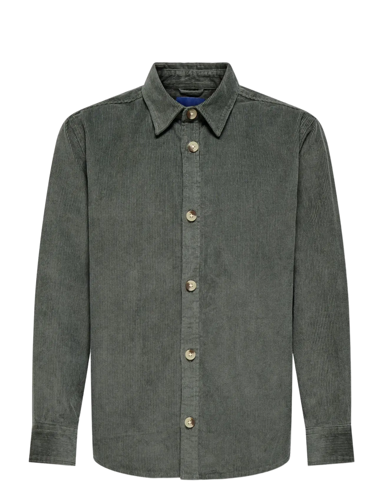 ONLY & SONS OSJALP RLX WASHD CORD LS SHIRT - Today's super deals - CASTOR GRAY / khaki/green