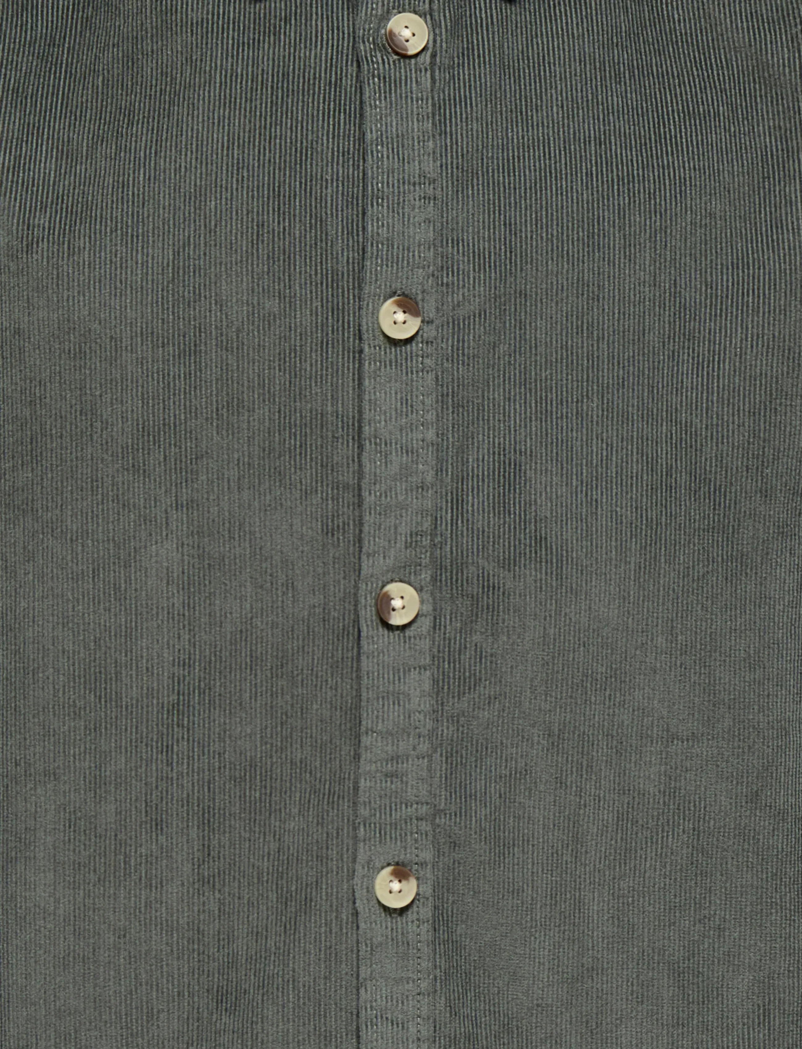 ONLY & SONS - OSJALP RLX WASHD CORD LS SHIRT - castor gray - 3