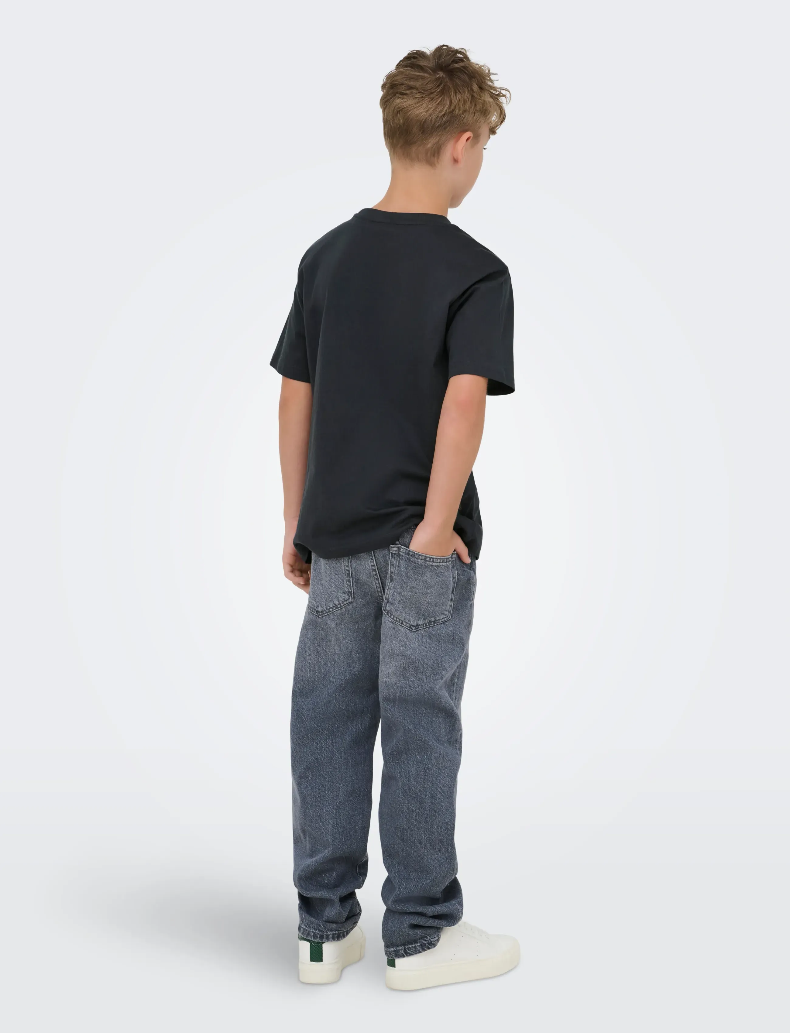 ONLY & SONS - OSJFRED LIFE RLX SS LABEL TEE NOOS - kurzärmelige - dark navy - 3